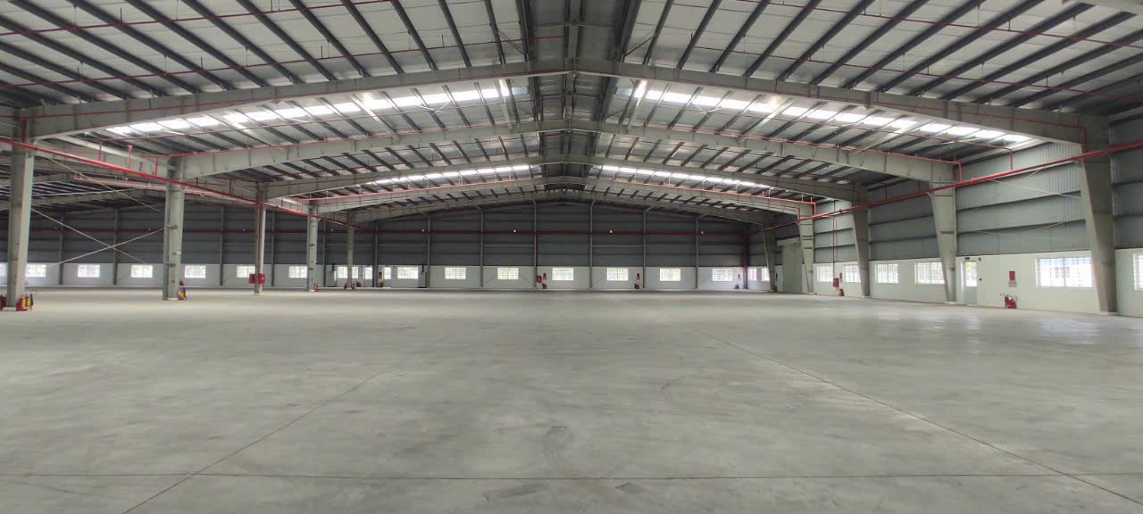 Cho thuê 7000 m2 nhà xưởng xây mới trong KCN tại Bình Dương