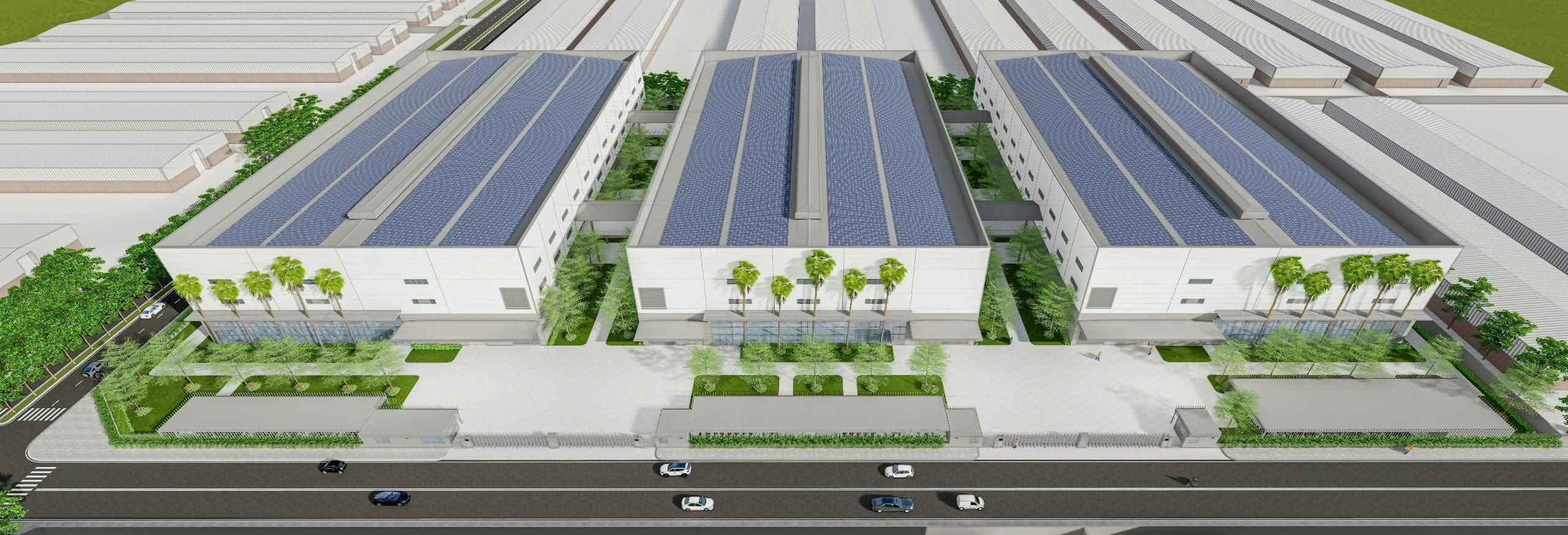 KCN THUẬN THÀNH 3, BẮC NINH CÓ KHO XƯỞNG 2 TẦNG CHO THUÊ DIỆN TÍCH TỔNG 6300M2- 12.500M2 