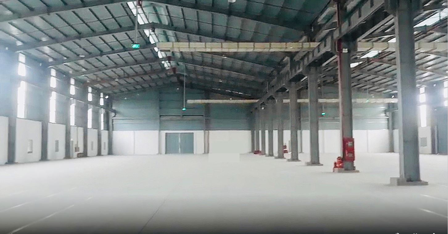 Cho thuê 4800 m2 nhà xưởng trong KCN tại Thanh Hoá