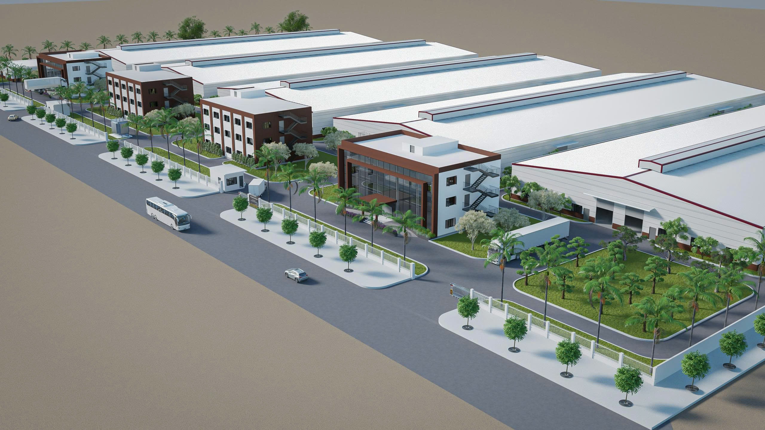 CHO THUÊ KHO, XƯỞNG ĐẸP, PHÁP LÍ RÕ RÀNG 52.500M2 TẠI CCN GIA PHÚ, NINH BÌNH