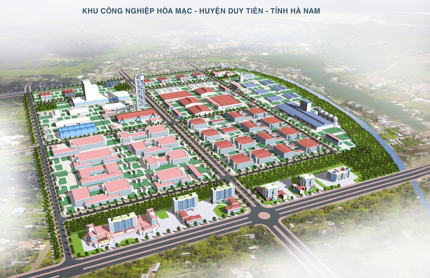 Khu Công Nghiệp Hoà Mạc - Hà Nam 