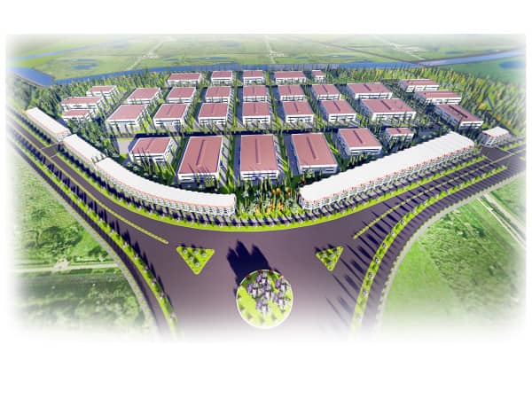 Cụm công nghiệp Trác Văn, Ninh Bình. Diện tích - 1,2ha-1,5ha-2ha Giá chỉ từ 100-105 USĐ/M2