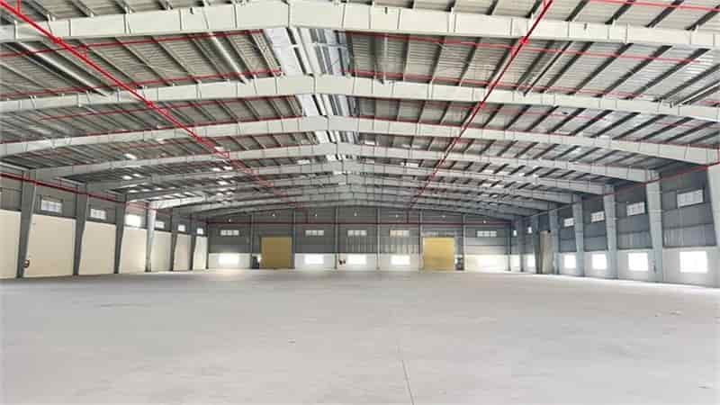 Cho thuê 10.000 m2 xưởng đủ tiêu chuẩn EPE tại Bắc Giang.