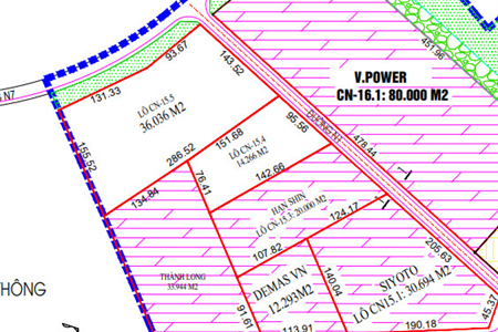 Sang nhượng 1.4 ha đất trong KCN tại Hà Nam