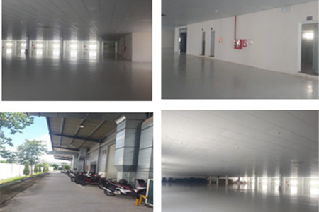Cho thuê 3600 m2 nhà xưởng trong KCN tại Bắc Ninh