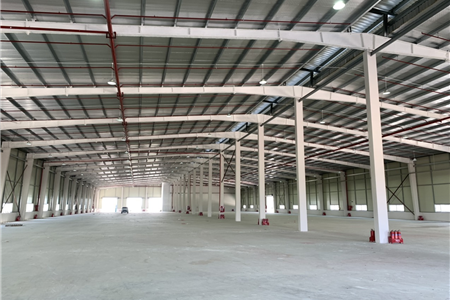 Cho thuê 7000 m2 nhà xưởng trong KCN tại Bắc Ninh.