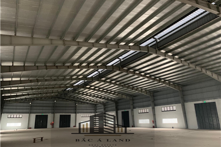 Cho thuê 4000 m2 kho xưởng tại Hưng Yên