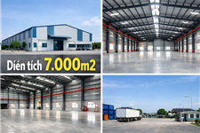 CHO THUÊ NHÀ XƯỞNG TẠI KIẾN AN HẢI PHÒNG – DIỆN TÍCH 7.000m²