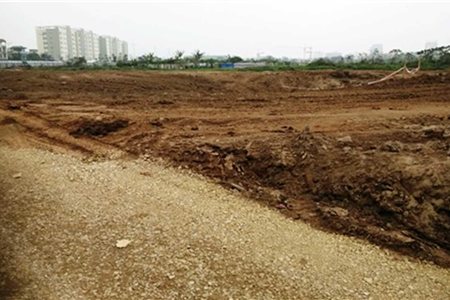 Cho thuê 5 ha đất đã sẵn mặt bằng tại mặt đường Láng Hòa Lạc