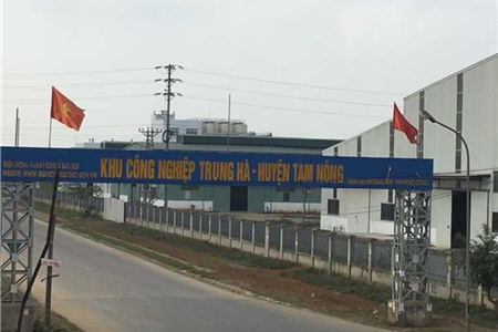 Khu Công Nghiệp Trung Hà - Phú Thọ